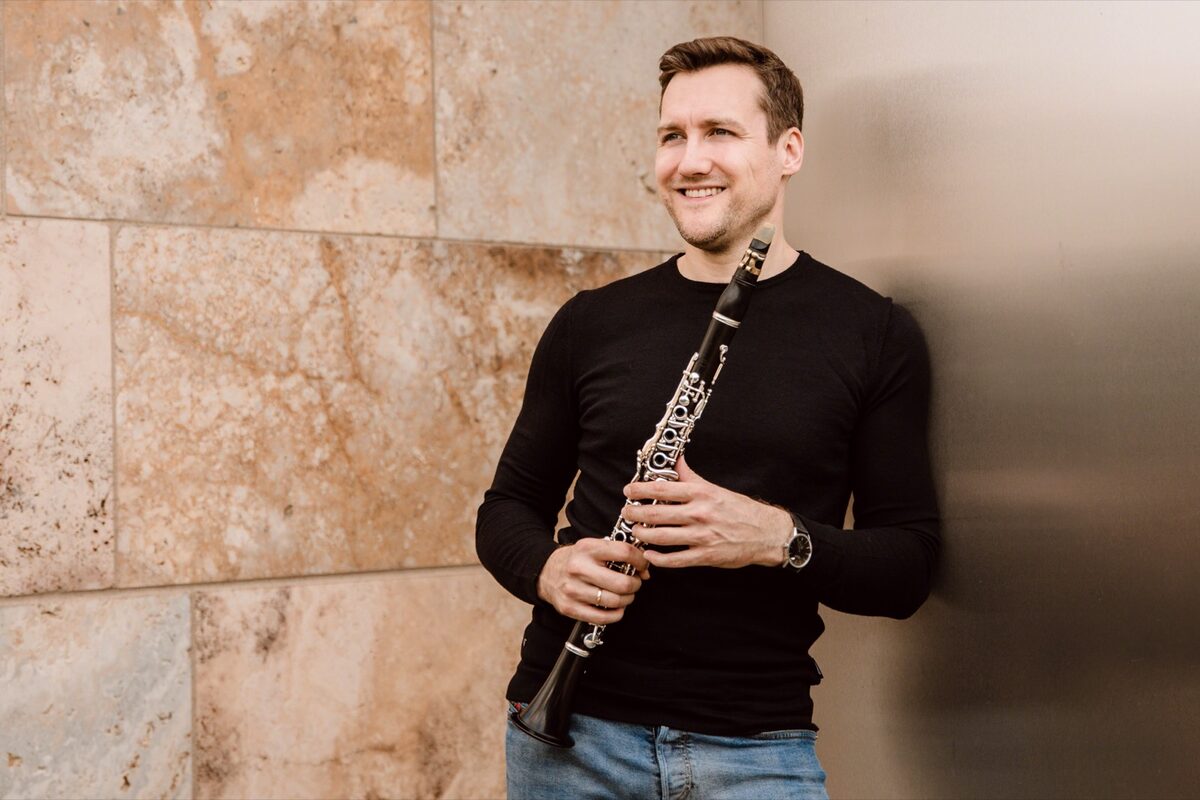 Stephan Kronthaler mit Klarinette